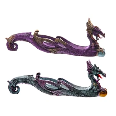 Imagen de Puckator Cenicero con diseño de dragón Celta Oscura (10,5 cm Alto, 30,5 Ancho, 5 Profundidad)