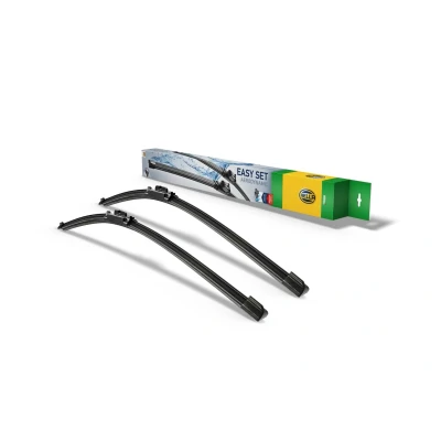 Imagen de Limpiaparabrisas Hella Easy Set Oe 9XW 358 164 051 delante Escobilla con hoja plana FORD: KUGA Mk1, 1, RENAULT: MEGANE 3