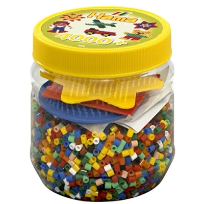 Imagen de Hama Beads 2052 Kit de Mosaico Kits (Multicolor, 4000 Pieza(s))