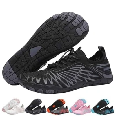 Imagen de Hike Footwear Barefoot, Minimalist Trail Running Barefoot Shoes, Shoes Women Wide Toe Box (Black,41)