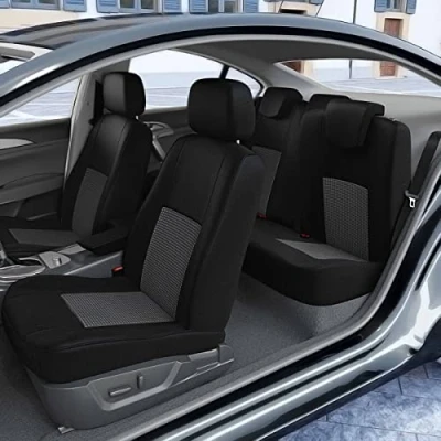 Imagen de DBS Fundas de Asientos Coche A Medida Acabado Alta Gama Instalación rá¡pida Compatible Airbag Isofix 112915