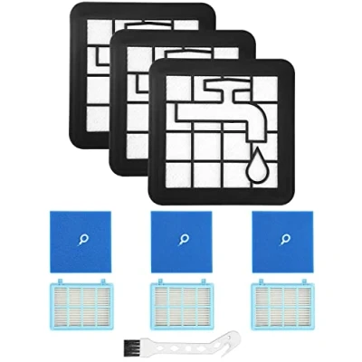 Imagen de 4 Filtros para Aspiradora Philips SpeedPro Max Aqua, FC6812 FC6813 FC6822 FC6823 FC6723 FC6901 FC6904 XC7042 XC8045 XC8147 FC6827 XC8047 XC8049, Accesorios de Repuesto FC5005/01