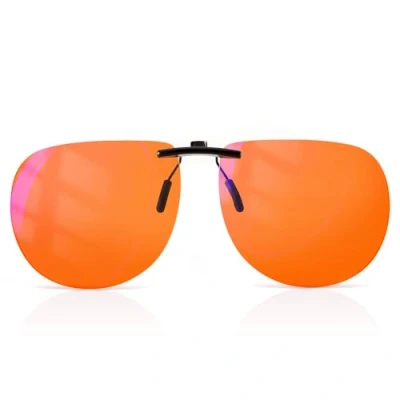 Imagen de Goiteia Gafas con clip para bloqueo de luz azulGafas ordenador y juegos una mejor noche sueñoAnti tensión ocular (más del 99% filtro azul transparente)