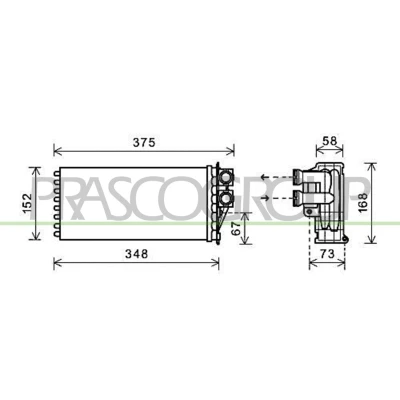 Imagen de PRASCO PG520H001 Radiador de Calefaccion