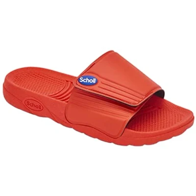 Imagen de Scholl Nautilus, Sandal Unisex adulto, Rojo, 43 EU