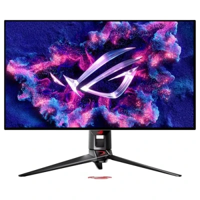 Imagen de ASUS ROG Swift OLED PG32UCDP Monitor Gaming de 31,5&quot;, 4K 240Hz o FHD 480Hz, 0,03 ms, AI Assistant, Antiparpadeo, disipador Personalizado, Care, Type C (90W), DisplayWidget Center