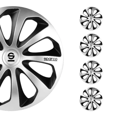 Imagen de SPARCO Treviso SPC1493SV Tapacubos 14in plata