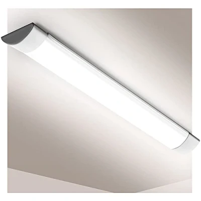 Imagen de Viugreum Tubo Led 90CM, 30W 3600LM Lámpara de Techo, Blanco Frío 6000K, IP20 Fluorescente para Baño, Salón, Cocina, Garaje, Oficina y Taller