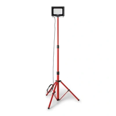 Imagen de Velamp WAINGRO + TRÍPODE: Foco LED SMD IP65 50W negro 4000K con trípode y cable de 3m