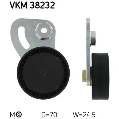 Imagen de Rodillo tensor, correa auxiliar SKF VKM 38232