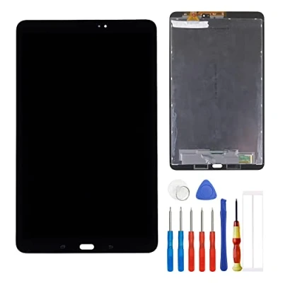 Imagen de E YIIVIIL Nueva pantalla LCD compatible con Samsung Galaxy Tab A 10.1 2016 SM T580 T585 T587 táctil digitalizador montaje negro cristal + herramientas