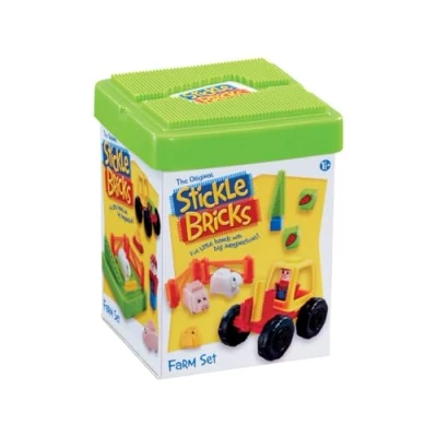 Imagen de Stickle Bricks TCK05000 Hasbro Farm Construction Set,16 x 16 21 cm