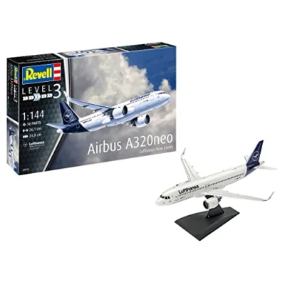 Imagen de Revell 03942, Kit de Modelos plástico, Airbus A320 Neo Lufthansa New Li,Escala 1:144