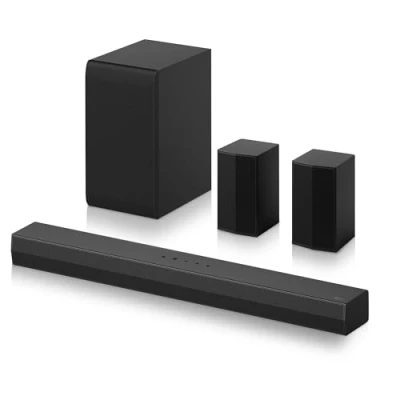Imagen de Barra de sonido LG S40TR, Bluetooth, 400 W, 4.1 canales con subwoofer, Dolby Digital y DTS, Negro