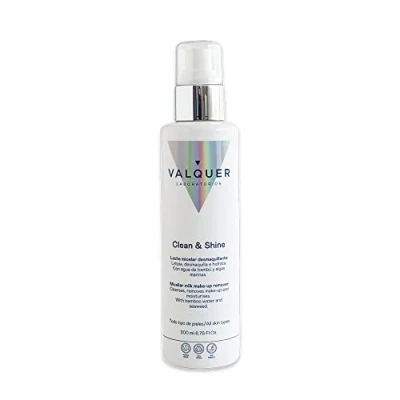 Imagen de Valquer Laboratorios leche facial micelar desmaquillante con agua de bambú y algas marinas. Hidratante, antiedad, purificante. Todo tipo pieles 200 ml