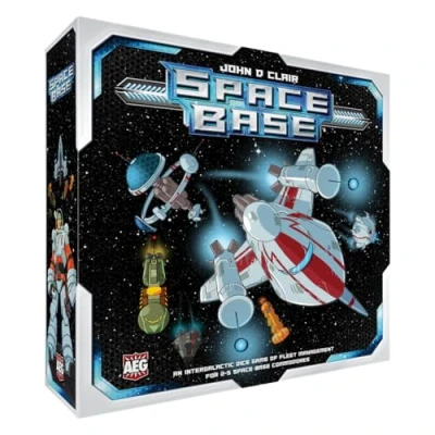 Imagen de Alderac Entertainment, Space Base, Juego de Dados Simple y Rápido, Mesa para Toda la Familia en Inglés, 2 a 5 Jugadores con Edad 14+, Estratégico Ciencia Ficción