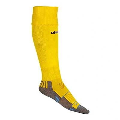 Imagen de uhlsport Team Pro Player Medias De Juego, Hombre, lima amarillo/negro, 28 32
