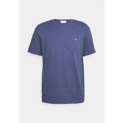 Imagen de GANT REG Shield Camiseta básica, Hombre, Talla: Small, Mottled blue