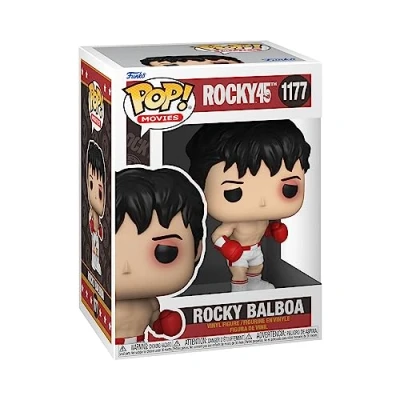 Imagen de Funko POP! Movies: Rocky 45th Balboa Figuras Miniaturas Coleccionables Para Exhibición Idea De Regalo Mercancía Oficial Juguetes Niños Y Adultos Fans Movies