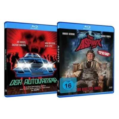 Imagen de DER AUTOVAMPIR / ASPHYX GEIST DES TODES Horror Blu ray Bundle Limited Edition [Alemania] [Blu ray]