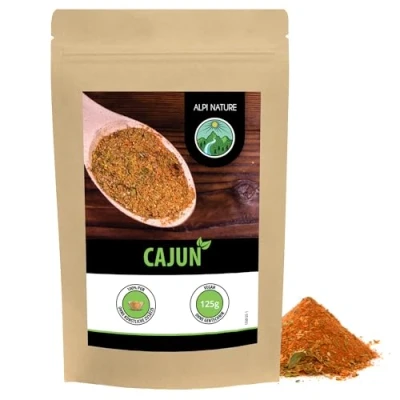 Imagen de Cajún (125g), mezcla de especias cajún, típicas la India, empaque resellable