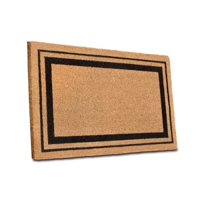 Imagen de Villeroy &amp; Boch 1856 Felpudo de coco para interior y exterior protegido Antideslizante Natural, alfombrilla exteriores, resistente a la intemperie, pasillo, terraza, entrada 50 x