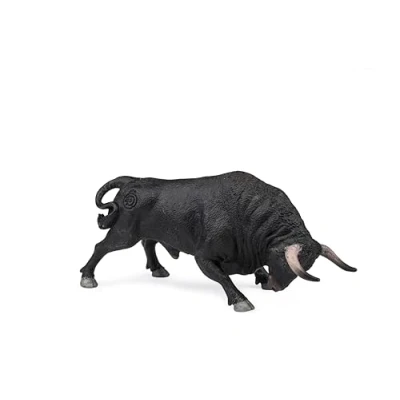 Imagen de DQB DeQUBE Bravo Zaino Embistiendo Figura de Toro, Color Negro, 17x8x4,2 (DeQUBE Trading S.L. 1)