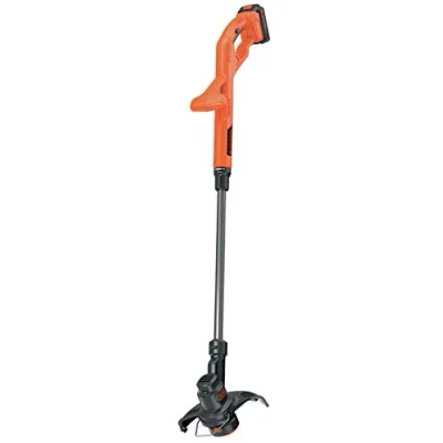 Imagen de BLACK+DECKER Cortabordes y desbrozadora 18V, ancho de corte 25 cm, batería 2Ah, cabezal pivotante 180, tubo telescópico, 2 mangos ajustables, incluye carrete Reflex 1.6 mm, ST182320 QW