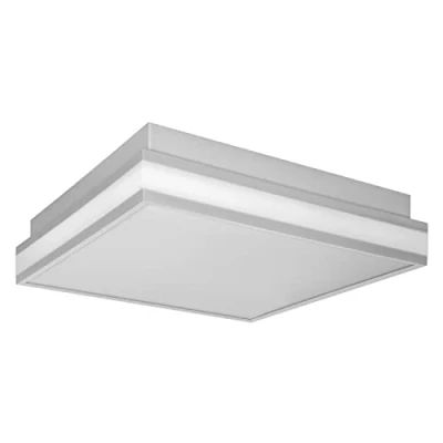 Imagen de LEDVANCE ORBIS MAGNET SMART+ Wi Fi 30x30cm, lámpara de techo LED regulable para uso interior, 26W, temperatura color 3000 6500K, 2800 lumen, diseño con marco magnético, gris