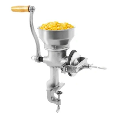 Imagen de molinillo de cereales manual ajustable grano mano para nueces, café, cereales, semillas, maíz, especias