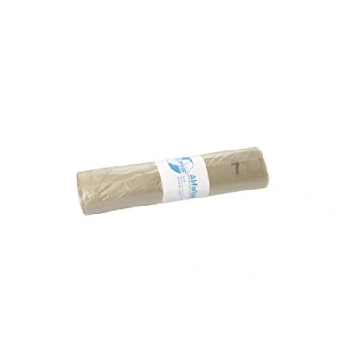 Imagen de Bolsas de basura recicladas polietileno baja densidad (PEBD, 70 l, 25 unidades), color transparente