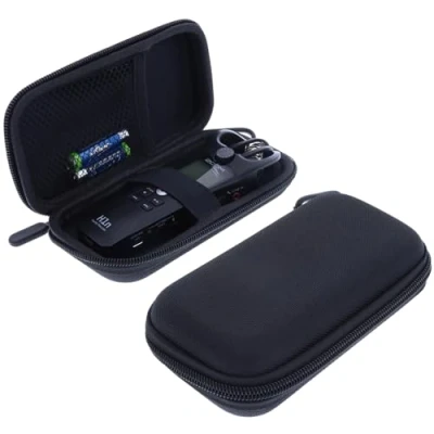 Imagen de foto kontor Funda Compatible con Zoom H1n Audio Recorder Protectora de Transporte protección Segura para Llevar Negro