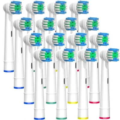 Imagen de BELADENT Recambios Cepillos Cabezas de Dientes Compatibles con Oral B, (Paquete 16)