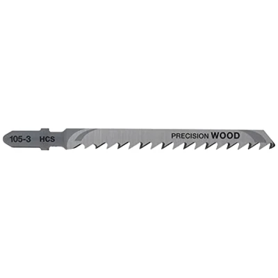 Imagen de DeWalt DT2049 QZ Hojas de sierra calar HCS, 100 mm para corte muy recto y rápido en madera aglomerado hasta 60