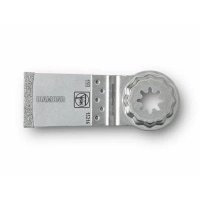 Imagen de FEIN Disco de sierra E Cut Diamatado, Ancho 35 mm, Longitud 50 Alojamiento StarlockPlus, para cortar fibra carbono y vidrio, cortes precisos cortos, ideal esquinas cantos