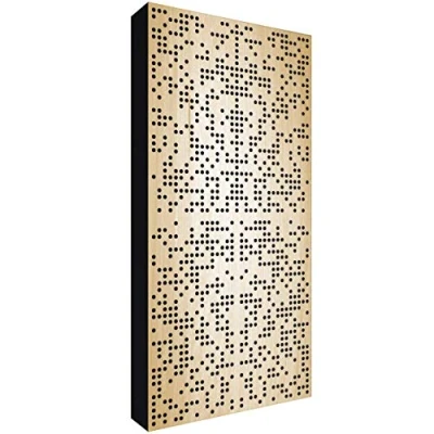 Imagen de Addictive Sound Panel Acustico De Pared &#039;WOOD&#039; 120x60x11 cm Difusor Madera Paneles Acusticos Para Estudio Música En Casa Binario Natural