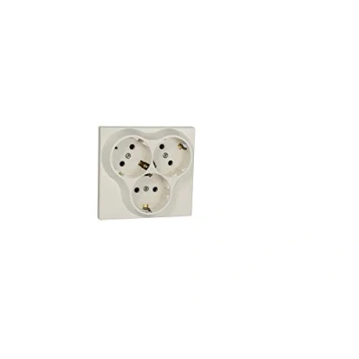 Imagen de Enchufe Schuko de 3 enchufes, empotrable, IP20 (5304)