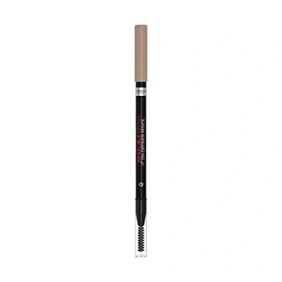 Imagen de L&#039;Oréal Paris Infaillible Brows 12H Brow Definer Pencil 7.0 Rubio para cejas perfectamente formadas y definidas con precisión, 1 ml