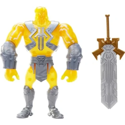 Imagen de Masters of The Universe He Man and Large Figure with Accessory Inspired by Motu Netflix Animated Series, 8,5 in Collectible Toy