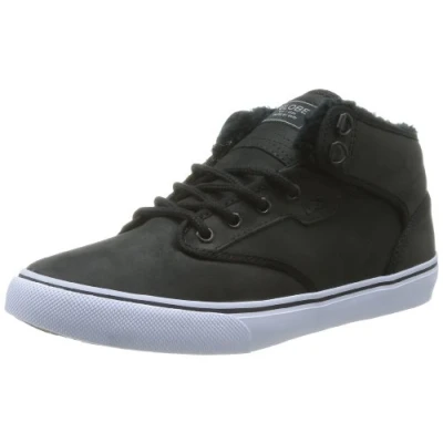 Imagen de Globe Motley Mid GBMOTLEYM Zapatillas de Cuero para Unisex Adultos, Color Negro, Talla 43 EU (9 Erwachsene UK)