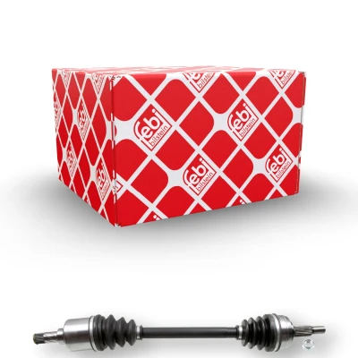 Imagen de FEBI BILSTEIN 182865 Árbol de transmisión Eje delantero, izquierda con tuerca RENAULT: MEGANE 3 Coupe, 3, GRAND SCENIC