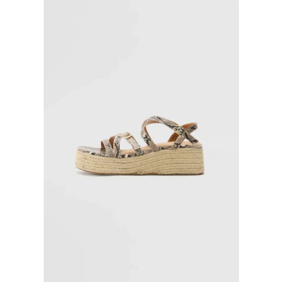 Imagen de mtng Dalina Sandalias con plataforma, Mujer, Talla: 36, Turna sand Zapatos