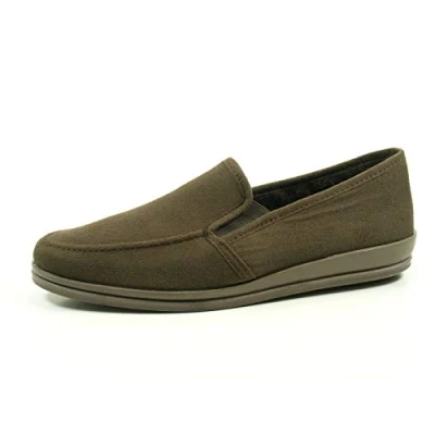 Imagen de Rohde Lillestrom 2609 72 Pantuflas de Tela para Hombre, Talla:45 EU, Color:Marrón
