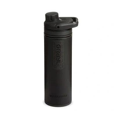 Imagen de GRAYL UltraPress 500ml Filtro de Agua para exteriores potable I Elimina el 99,99% todas las bacterias y virus Perfecto camping, supervivencia viajes