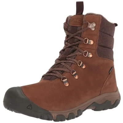 Imagen de KEEN Greta Boot Waterproof, Botas de nieve para Mujer, Bison/Java, 39.5 EU