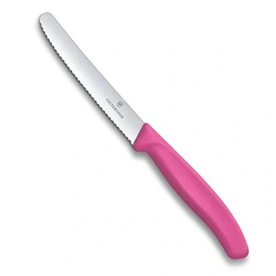 Imagen de Victorinox Tomato / Sausage Knife Swiss Classic Pink 11 cm
