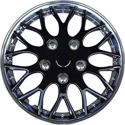 Imagen de AUTO STYLE AutoStyle KT970 C/IB Set Missouri/Ice Negro Tapacubos (4 Unidades)