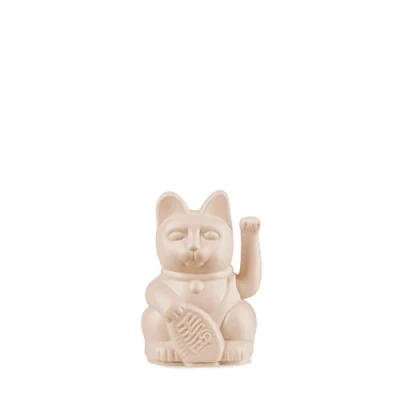 Imagen de DONKEY Lucky Cat Mini Ocher Amuleto japonés de la Suerte en Ocre, 9,8 cm Alto