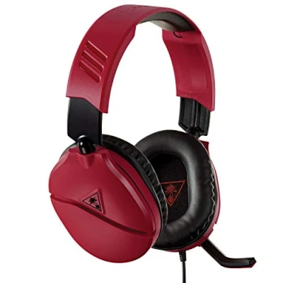 Imagen de Turtle Beach Recon 70N Auriculares Gaming Nintendo Switch, PS4, PS5, Xbox One y PC, Rojo