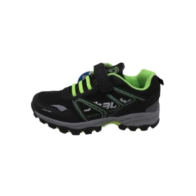 Imagen de Zapatillas/Deportivas/Trecking/Niño/J&#039; Hayber/Cierre Fácil/Color Negro/Pistacho/Talla 36